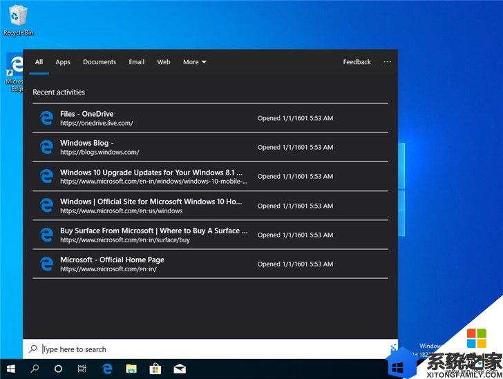 Windows 10 19H1新媒体控制和独立搜索界面曝光(1)