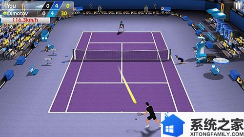 指尖网球3D游戏截图