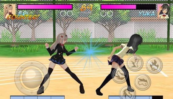 高中女生格斗模拟器游戏下载游戏截图