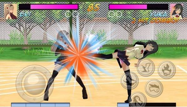 高中女生格斗模拟器游戏下载游戏截图