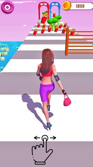 女子赛跑挑战赛游戏下载游戏截图