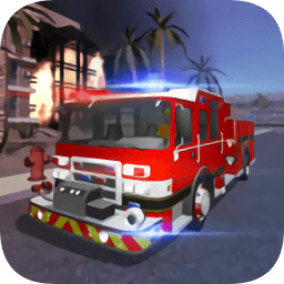 城市消防车游戏