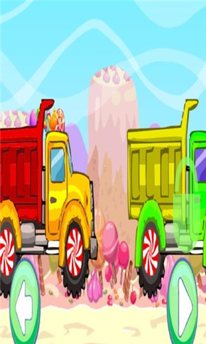 糖果卡车比赛手机版游戏截图