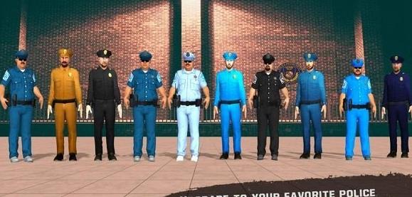 警察摩托车手机版游戏截图