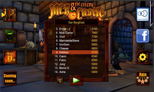 杰克和恐怖城堡手机版游戏截图